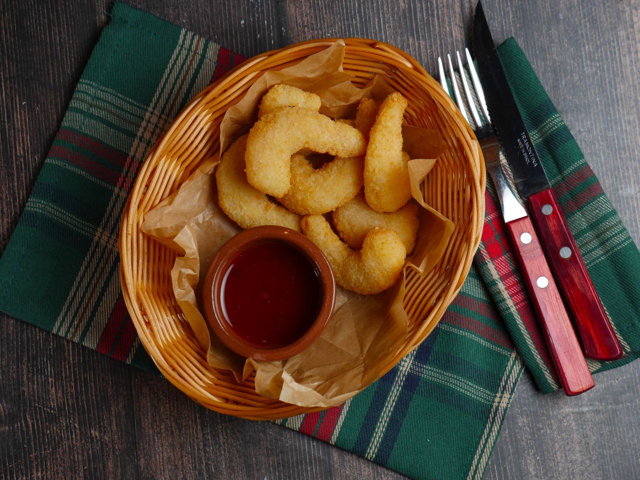 Креветки "закуска моряка"